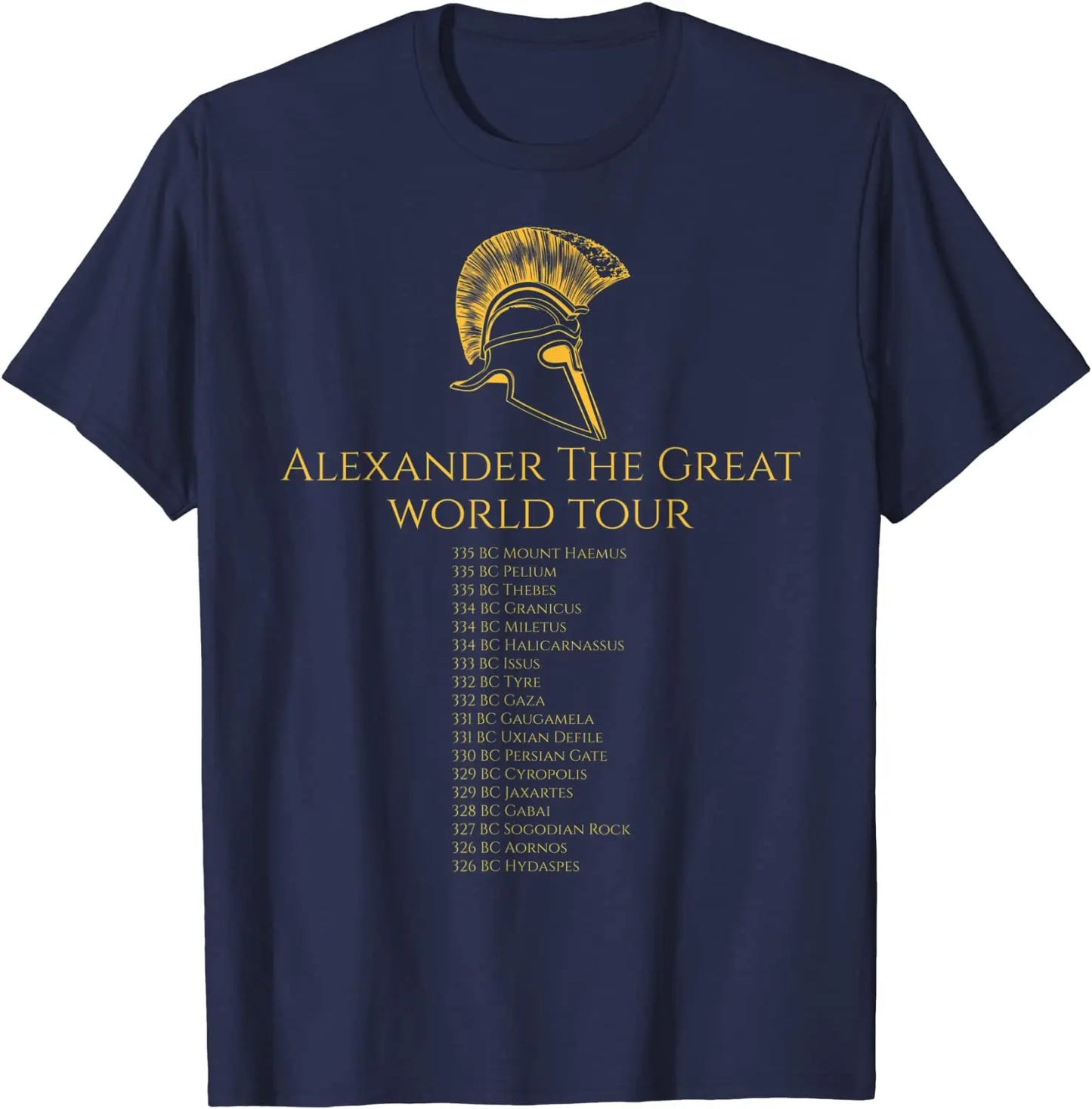 Alexander The Great World Tour T-Shirt