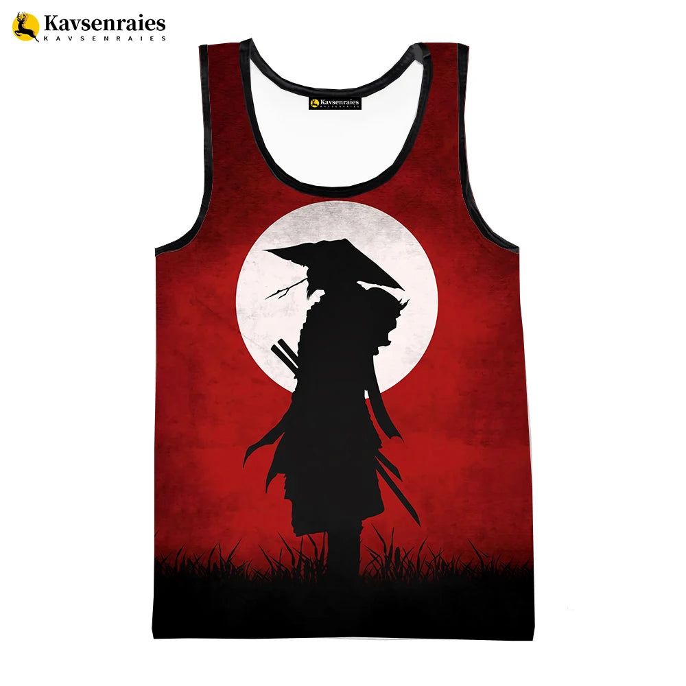 Samurai  Tank Tops