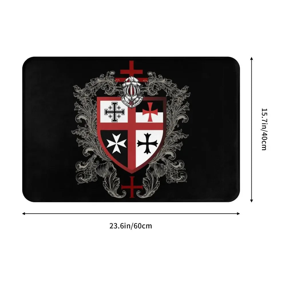 Crusader Knight Doormat