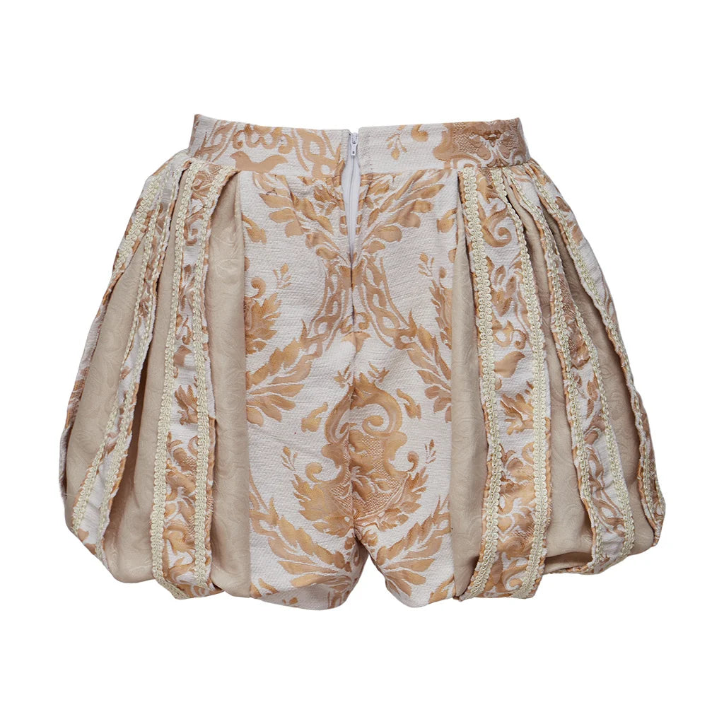 Royal Brocade Short Pants