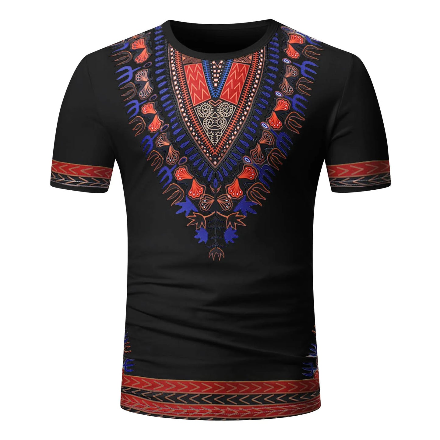 African Ethnic Pattern Men's T-Shirt