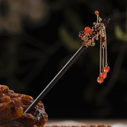 Wood  Hairpin Chopstick Chinese