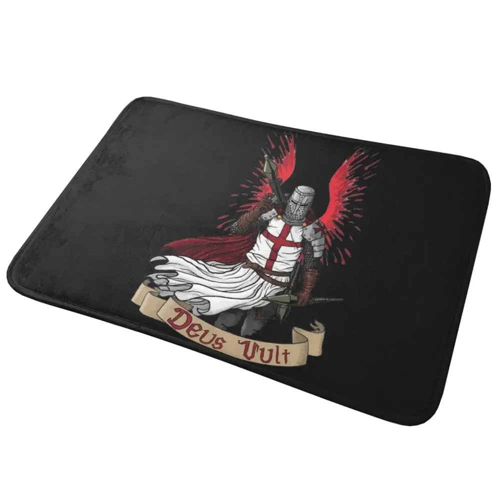 Crusader Knight Doormat