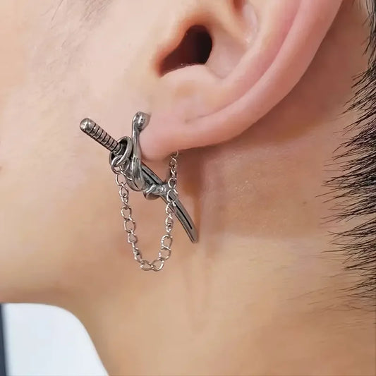 Samurai Sword Earrings