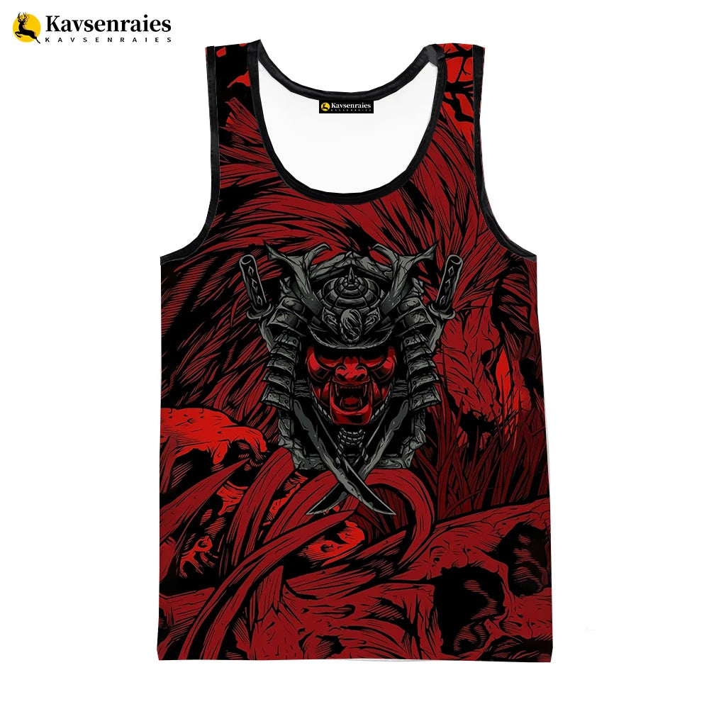 Samurai  Tank Tops