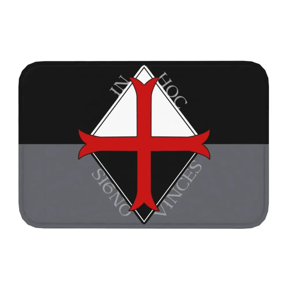 Crusader Knight Doormat