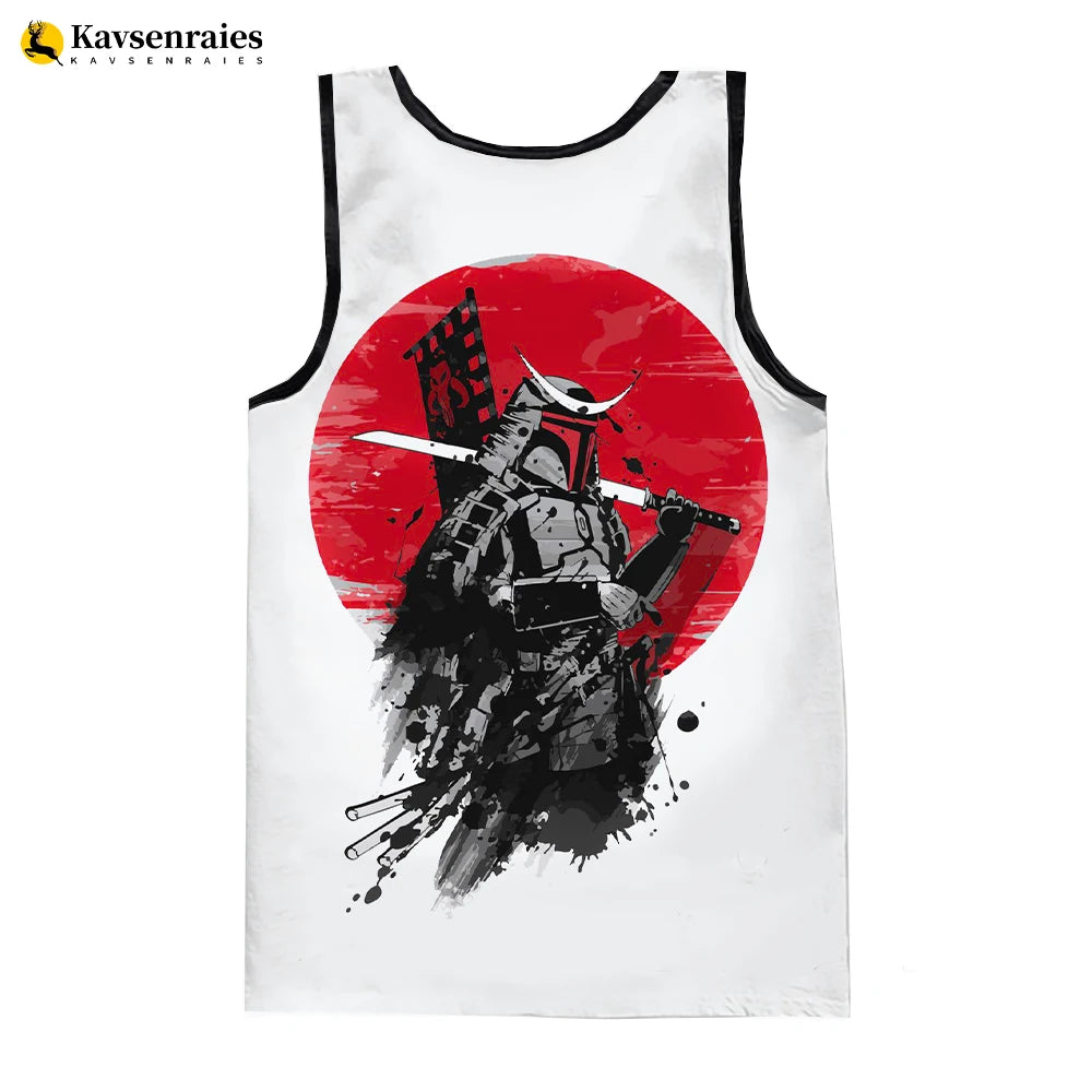 Samurai  Tank Tops