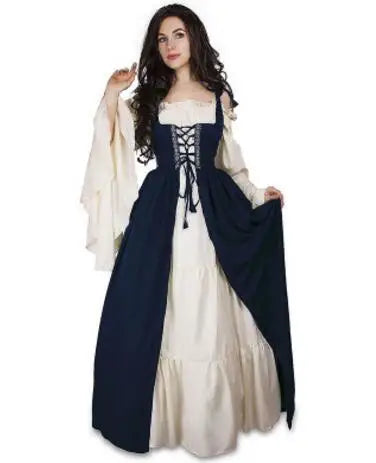 Long Dress Peasant Medieval