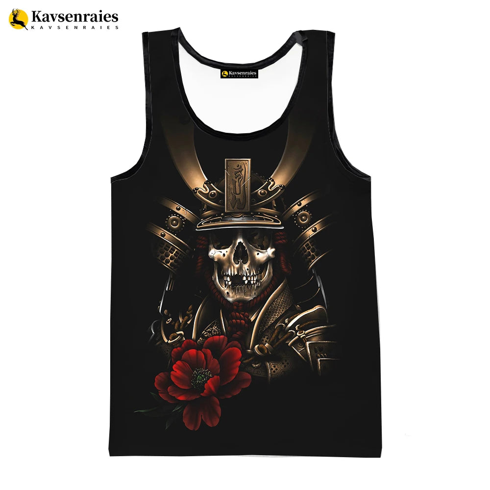 Samurai  Tank Tops