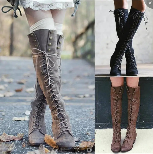 Stylish Long Boots Cosplay