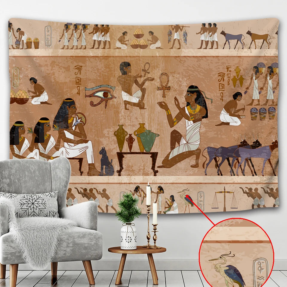 Tapestry Ancient Egyptian
