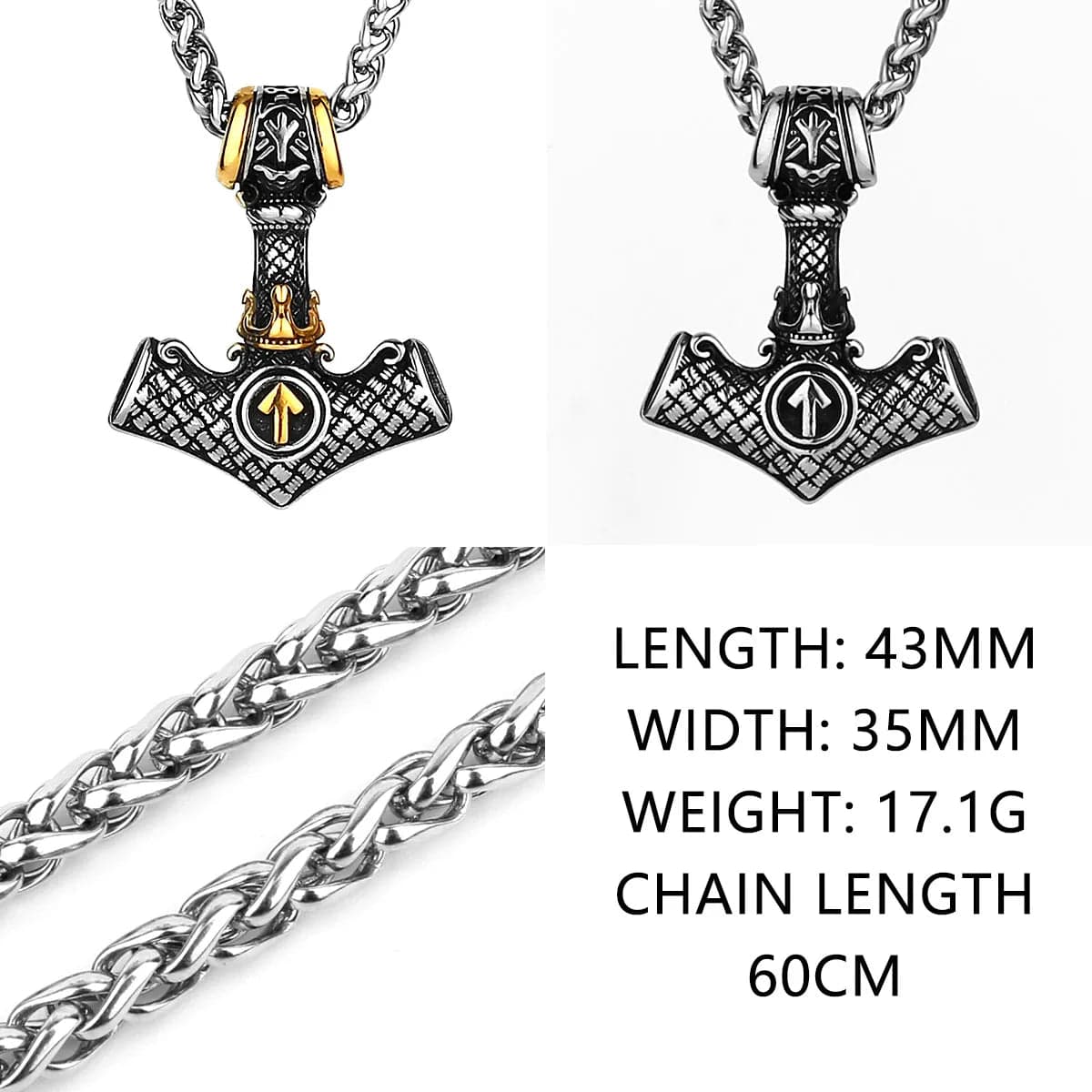 Thor Hammer Pendant 