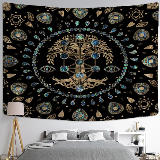 Tree of Life Psychedelic Tapestry