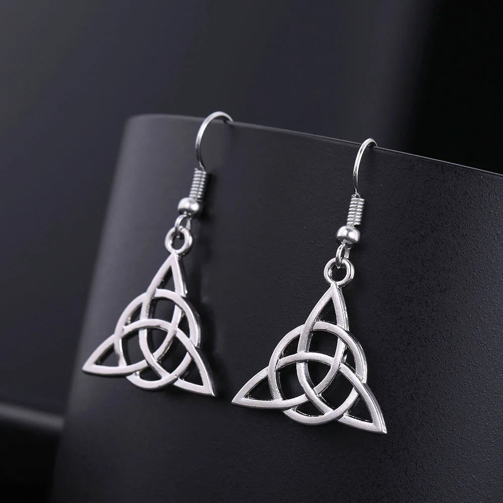 Tribal Celtic knot Earrings 