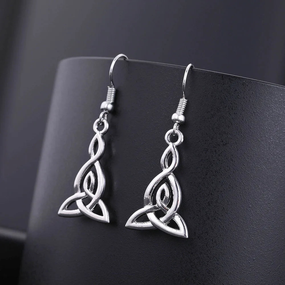 Tribal Celtic knot Earrings 