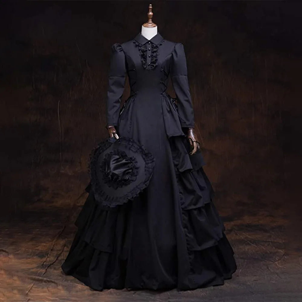 Victoria Gothic Lace Dress 