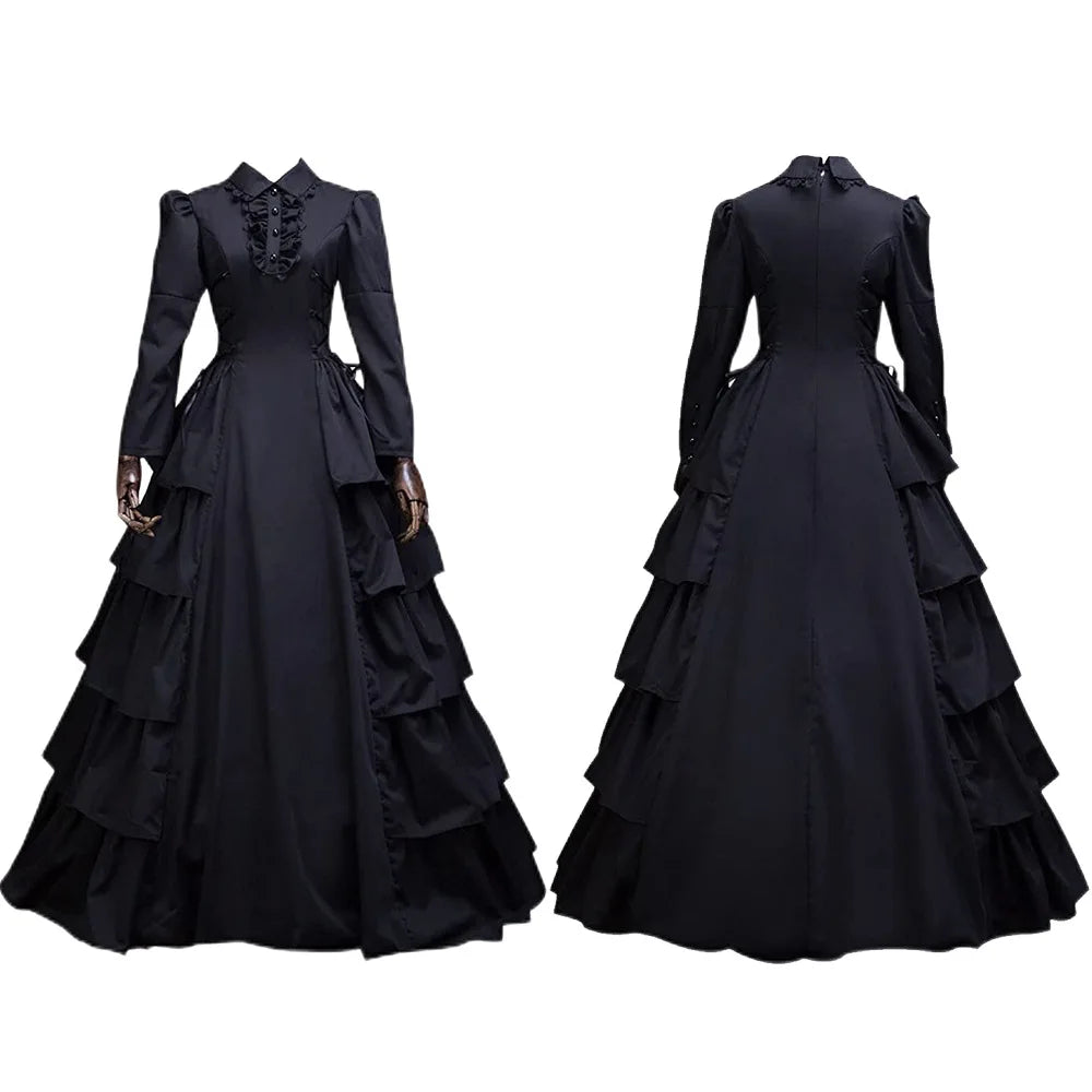 Victoria Gothic Lace Dress 