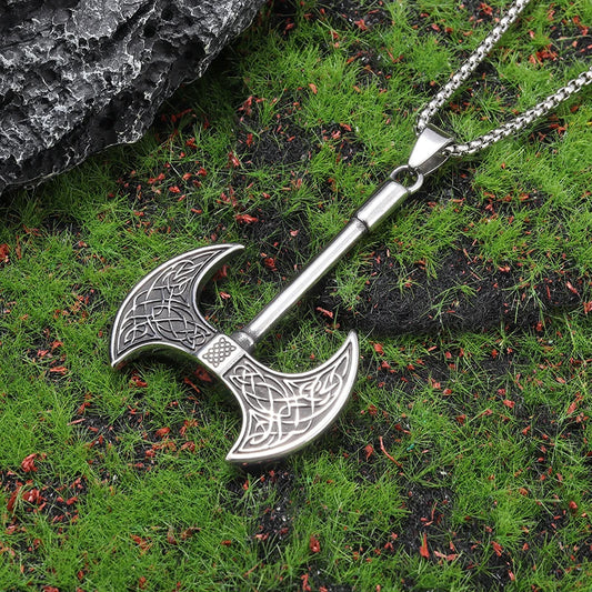 Viking Ax Pendant Necklace