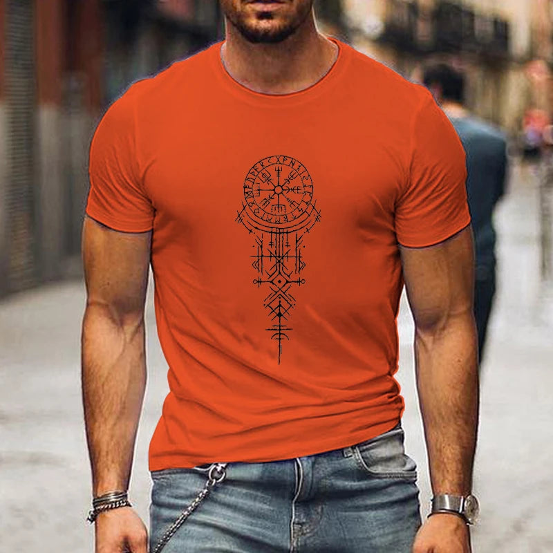 Viking Runic Compass T Shirts