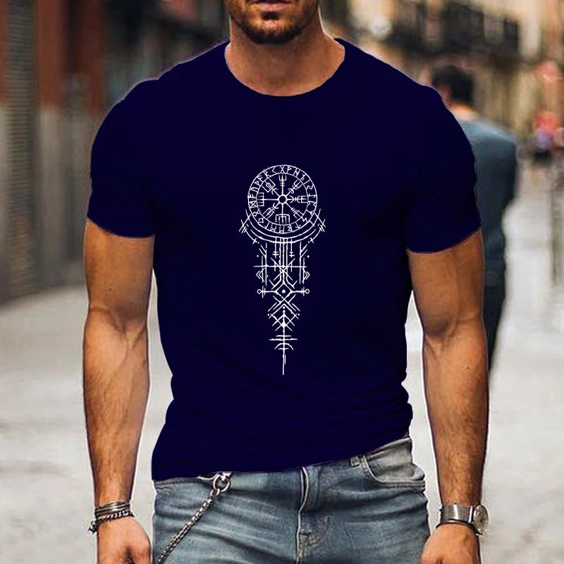 Viking Runic Compass T Shirts