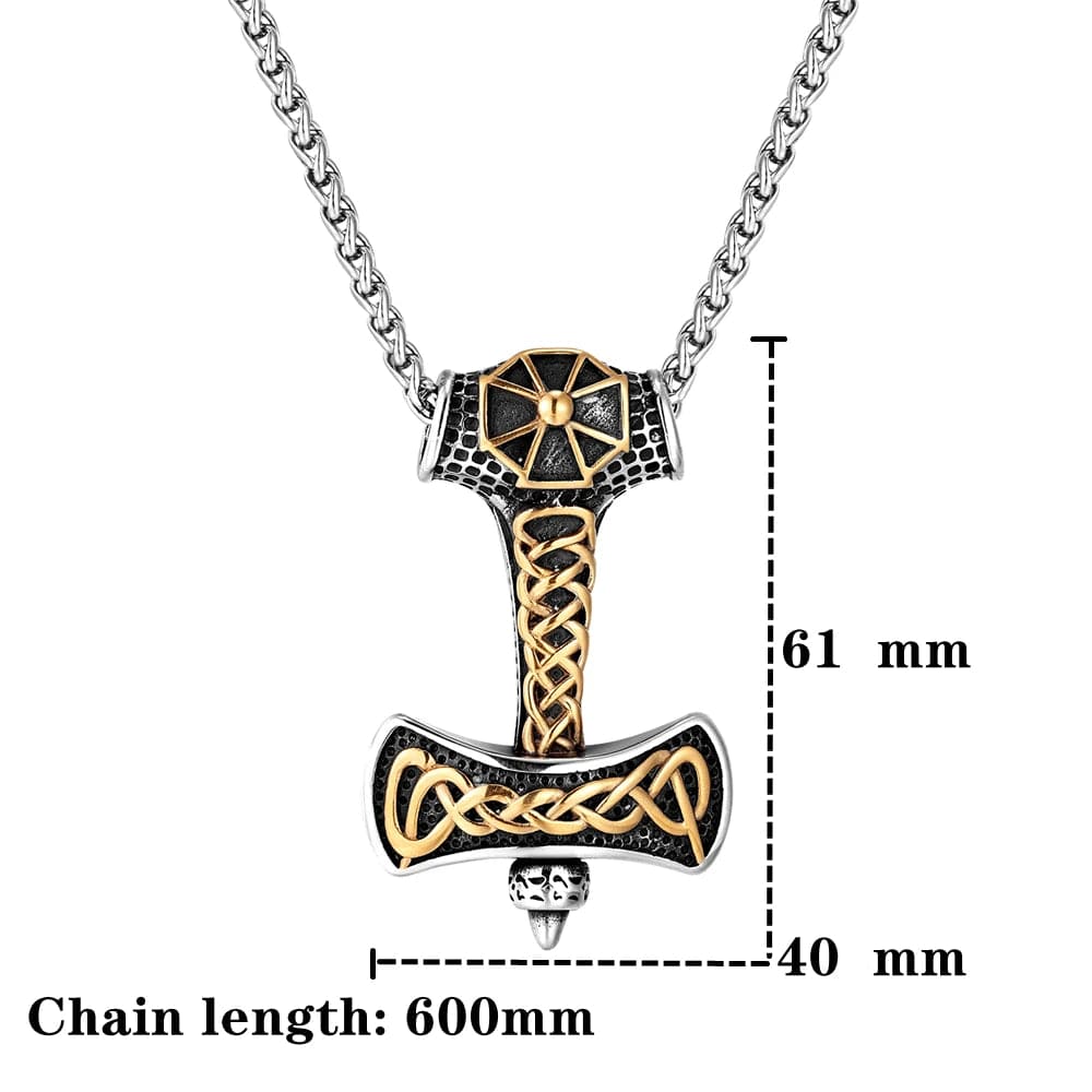 Vikings Axe Anchor Necklaces