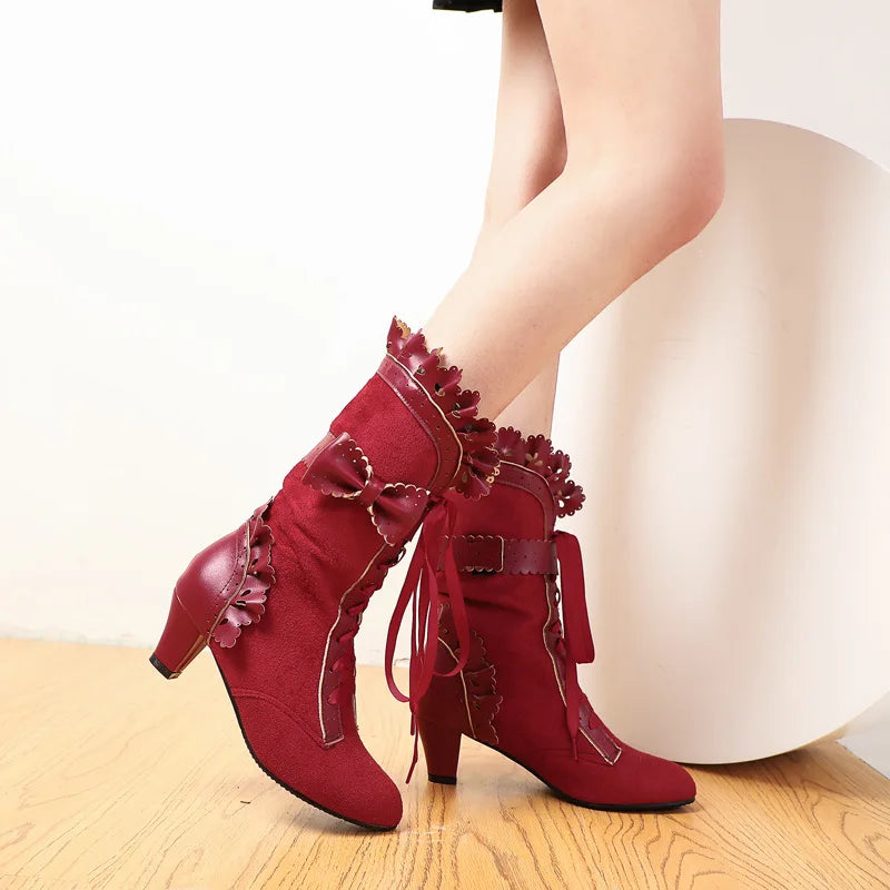 Women Boots Victorian steampunk