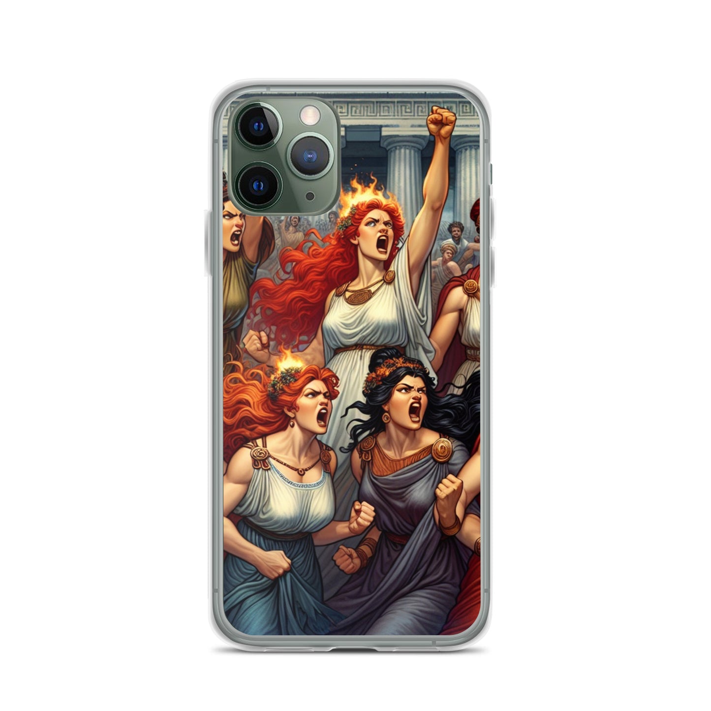 Angry Women Greek IPhone Case