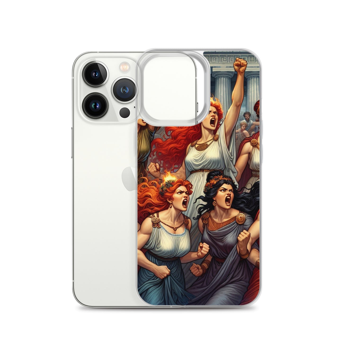 Angry Women Greek IPhone Case