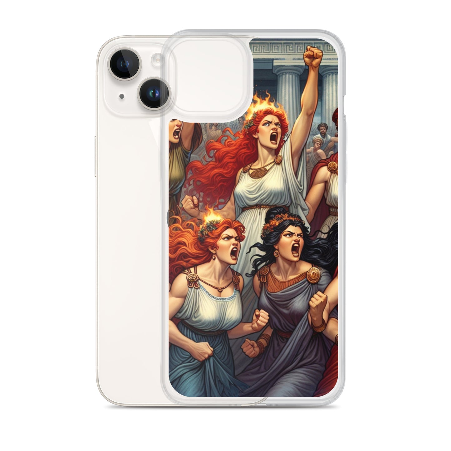 Angry Women Greek IPhone Case