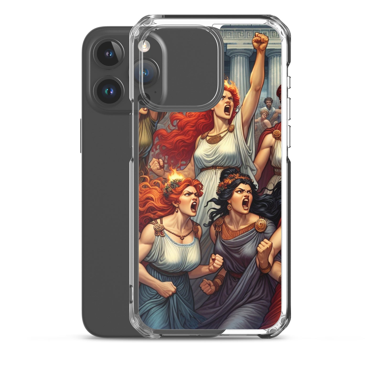 Angry Women Greek IPhone Case