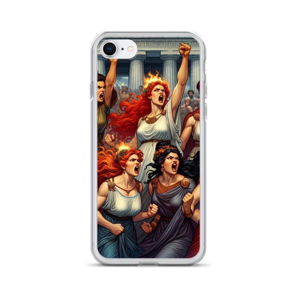 Angry Women Greek IPhone Case