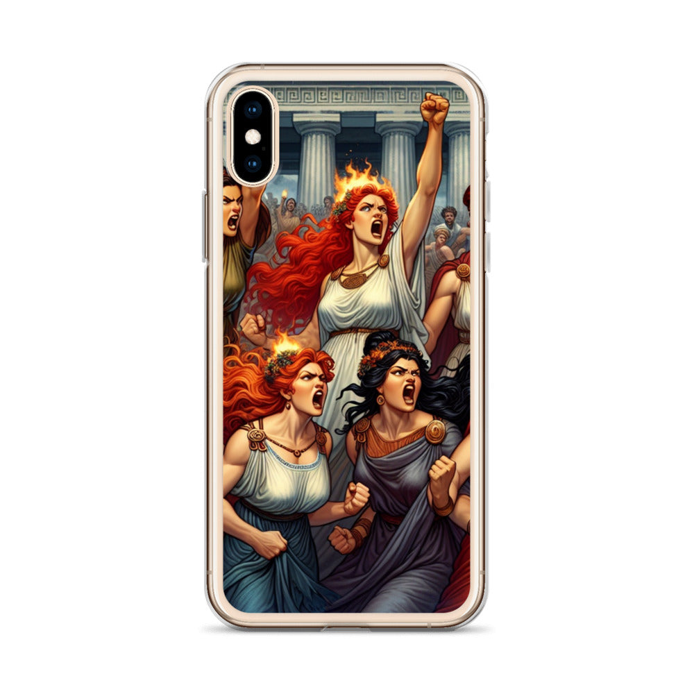 Angry Women Greek IPhone Case