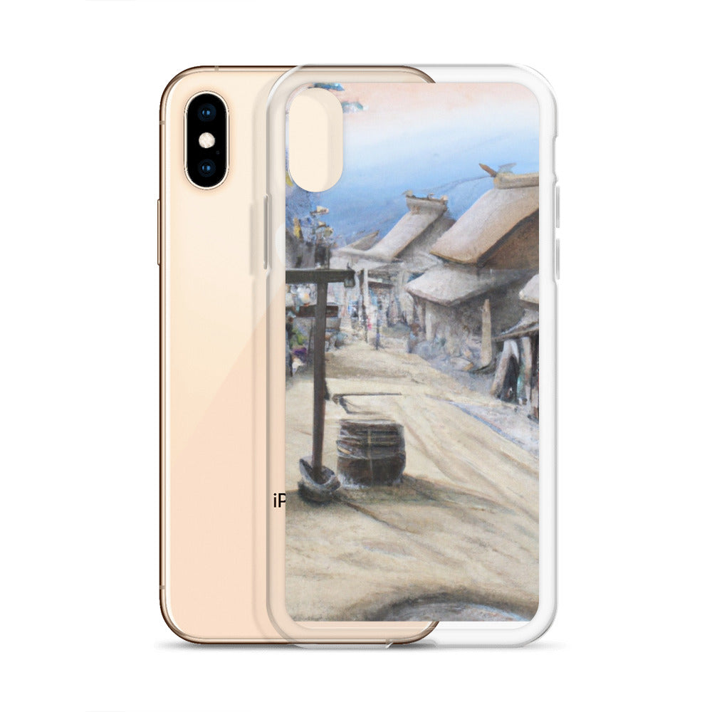 Japanese Village IPhone Case