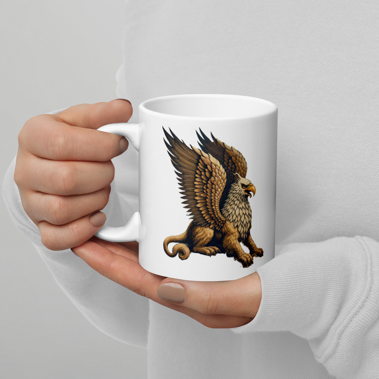 Griffin Glossy Mug